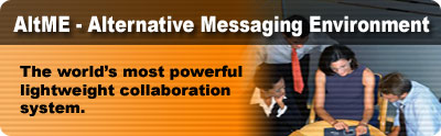 AltME: Alternative Messaging Environment